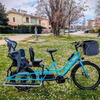 Cargo bike elettrica Xtracycle 2 bambini 