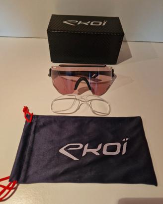 Occhiali EKOI Racing CARBON28 Nero Photochromic