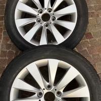 Set 4 gomme +cerchi in lega originali BMW