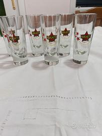 6 bicchieri BORGHETTI  originali