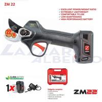 FORBICE A BATTERIA ZANON ZM22 CON UNA BATTERIA