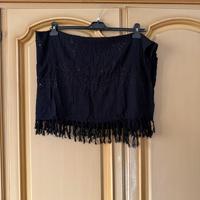 Pareo nero Mari del Sud italian fashion ottime con