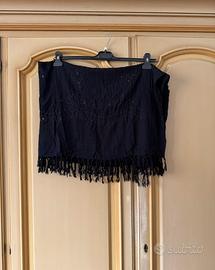 Pareo nero Mari del Sud italian fashion ottime con