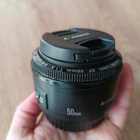 Obiettivo Canon Lens EF 50mm 1:1.8