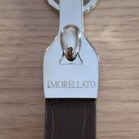 PORTACHIAVI MORELLATO acciaio e pelle - cod. SU06