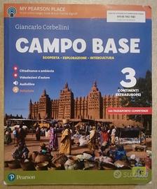 libro "campo base 3 continenti extraeuropei" 
