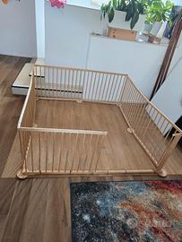 Recinto giochi per bambini 175x175 cm h 70 cm