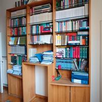 Libreria in legno massello