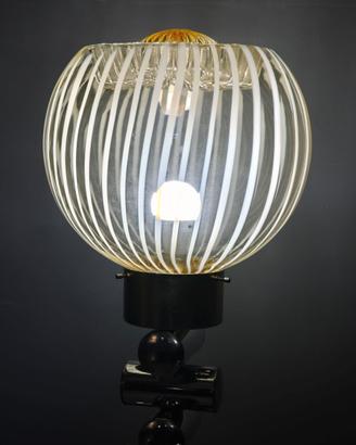 Mazzega attrib. Lampada da terra design Space Age