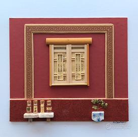 ARTE - CASA DI BEIJING - Tecnica mista