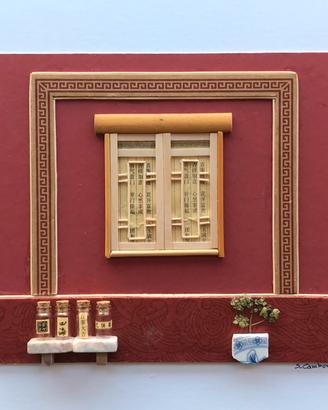 ARTE - CASA DI BEIJING - Tecnica mista