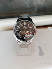 Orologio Ruige Automatico Scheletrato Acciaio Uomo