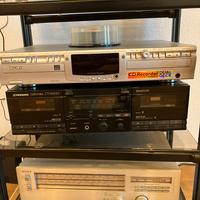 Doppia piastra Pioneer CT W500