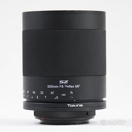 Obbiettivo Tokina telefoto 500mm f/8 Nikon