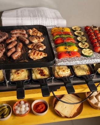 Griglia Elettrica Raclette Russell – 12 persone)