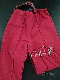 pantalone bimba burberry 