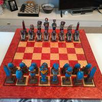 Scacchiera e scacchi Egiziani