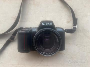 Reflex 35mm Nikon F601 con accessori