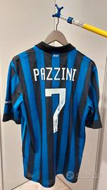 Jersey Inter Pazzini 2011 ORIGINALE con dedica