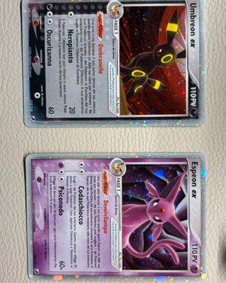 Pokemon Umbreon ex Espeon ex