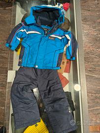 completo neve bimbo 3 anni