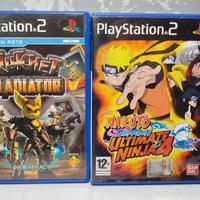 Naruto Ultimate Ninja 4 + Ratchet Gladiator