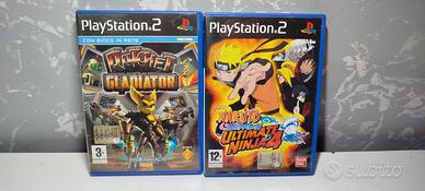 Naruto Ultimate Ninja 4 + Ratchet Gladiator