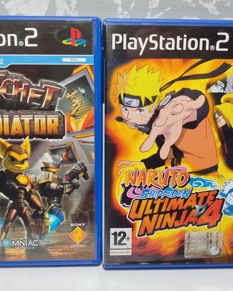 Naruto Ultimate Ninja 4 + Ratchet Gladiator