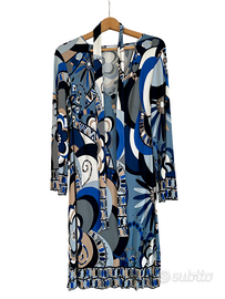 Emilio Pucci vestito longuette a maniche lunghe