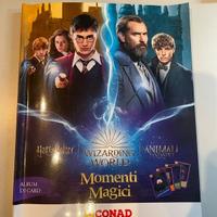 Libro con carte Harry Potter e Animali Fantastici