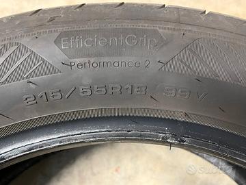 Gomme estive Goodyear 215 55 R18 SEMINUOVE