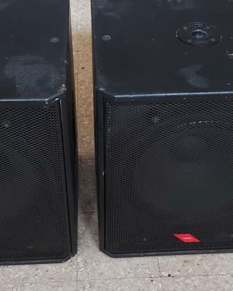 2 subwoofer Proel SMTV18SA 18 pollici attivi