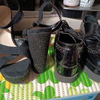 sandali e scarpe chiuse
