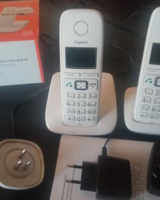 cordless GIGASET E260duo