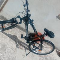 bici MTB st 50 nera ROCKRIDER TAG. L