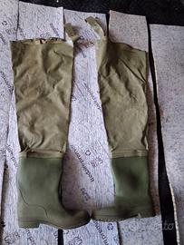 waders pesca in gomma/pvc taglia 41