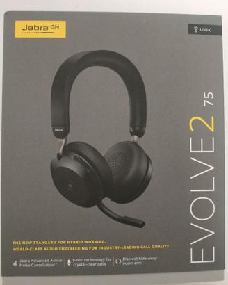 Cuffie bluetooth Jabra Evolve 2 75