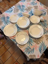 Servizio piatti per 12 Arcopal