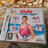 gioco Nintendo ds Giulia passione pattinaggio 