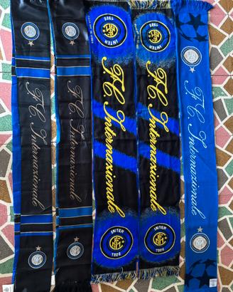 Lotto sciarpe calcio inter