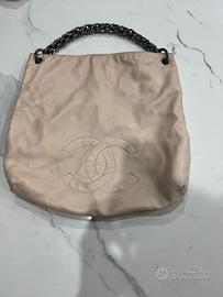 Chanel Hobo Bag Beige