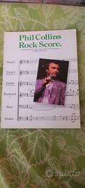 Spartito songbook Phil Collins Rock Score