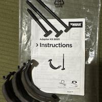 Adattatore per barre portabici thule