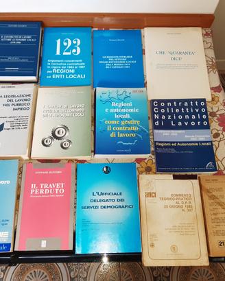 Autonomie locali, vari libri