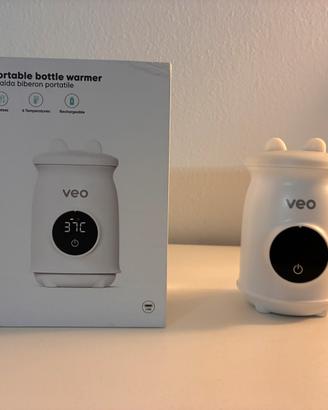Veo scaldabiberon a batteria + 2 biberon in vetro