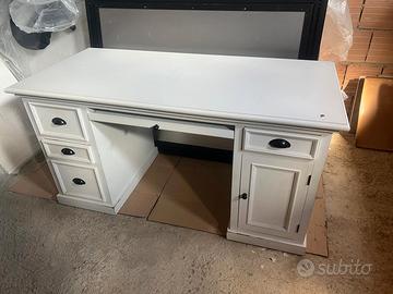 Scrivania Maison du Monde ad 1 anta e 4 cassetti 