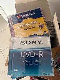 dischi DVD R e RW