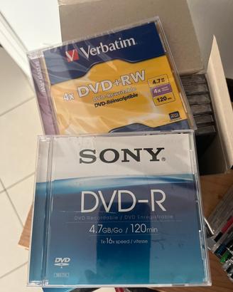 dischi DVD R e RW