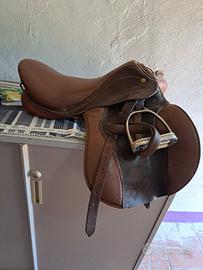 sella inglese, selleria pugliese.