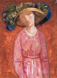 Trento Longaretti -Olio su tela